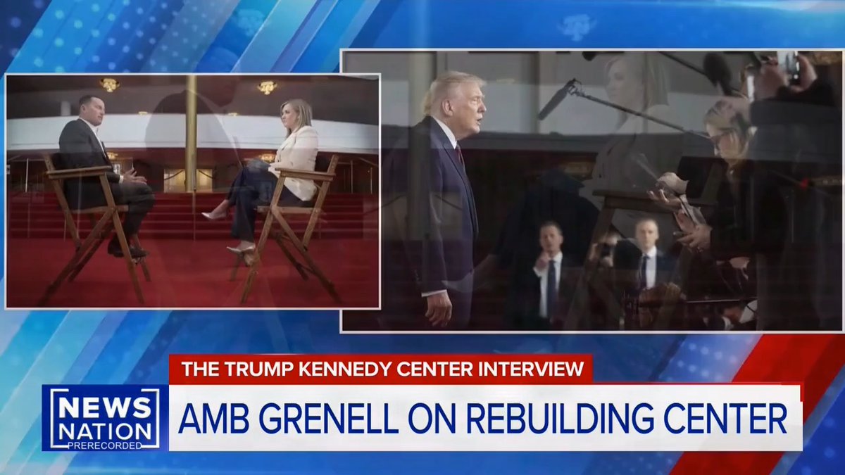 "The political media are missing the fact that a Republican president has saved the then-Kennedy Center. He literally came here, and we're in a unique position to have a president who's also a builder... We did a tour, and he said, 'I don't want to tear it down. Let's rebuild it." Yesterday, Trump Kennedy Center President Richard Grenell sat down with Katie Pavlich for a deep dive on the historic improvements happening at the nation's center for the performing arts.