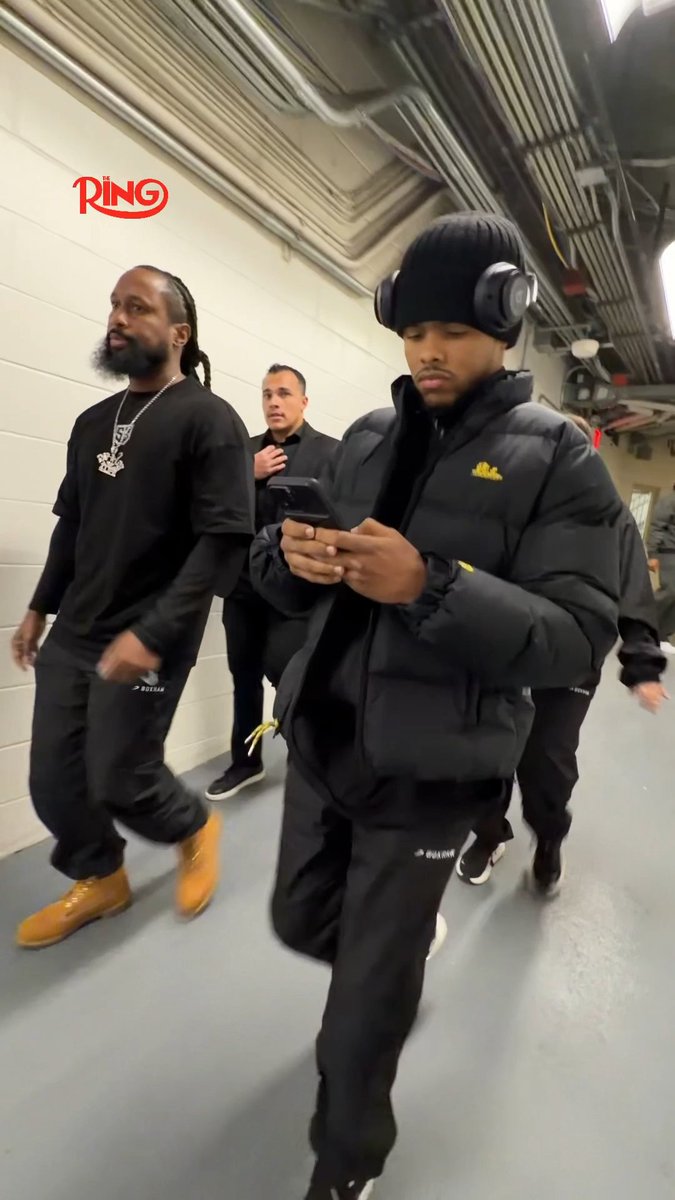 Shakur Stevenson has arrived for the ceremonial weigh-ins โญ๏ธ The Ring VI | Exclusively on DAZN | Jan 31st in NYC ๐ฅ
