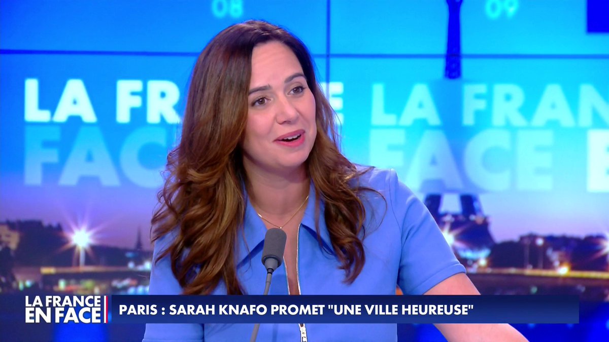 Sarah Knafo : «Paris est la vitrine des échecs nationaux», dans #LaFranceEnFace
