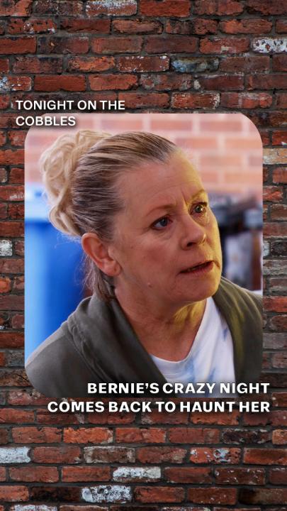 Bernie's hangxiety is through the roof! #Corrie