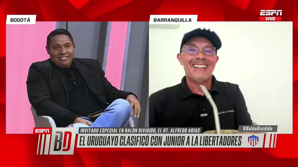 Alfredo Arias, DT. de Junior, sobre Luis Fernando Muriel 🎙️: "Qué jugador que es. No sé si alguien define tan bien, pero DEBE PONERSE EN FORMA". Opina con el #BalónDividido 📺▶️ Mira #BalónDividido en el Plan Premium de #DisneyPlus