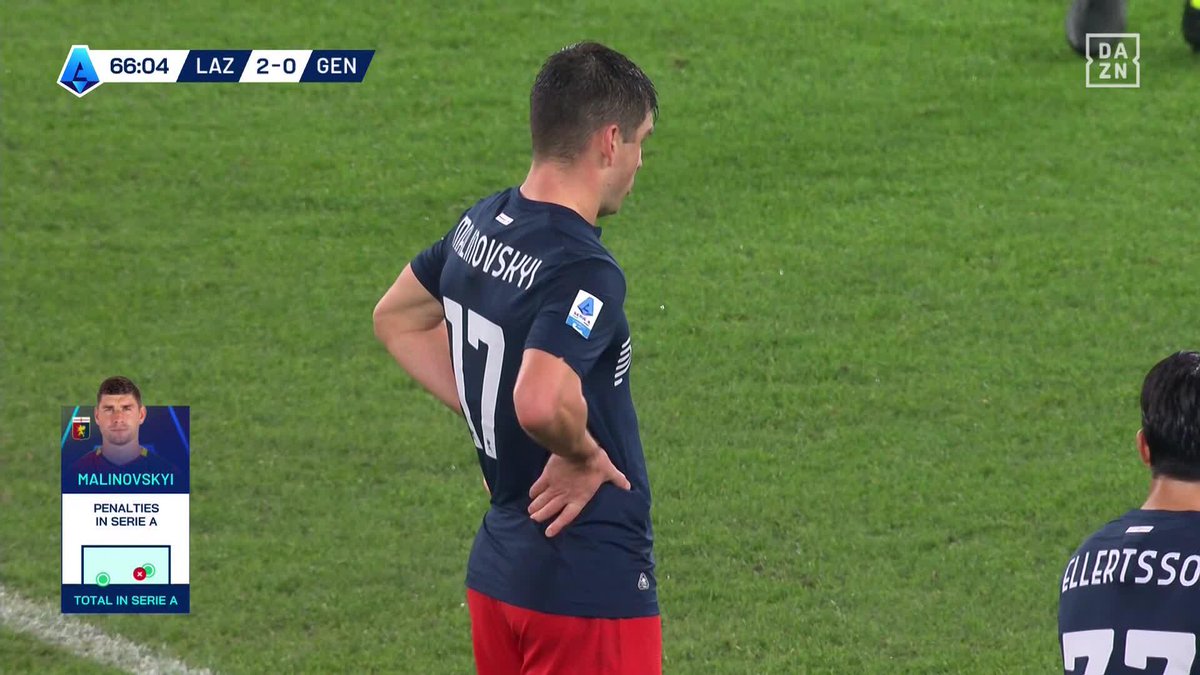 🫨 | Le match s’emballe COMPLÈTEMENT, le Genoa réduit le score ! 🏴 Ruslan Malinovskiy 🇺🇦, l’ancien Marseillais, transforme son penalty… Pendant que Vitinha se fait SOULEVER ! 😅 Suivez la rencontre en direct ici : ! 📲 #LazioGenoa