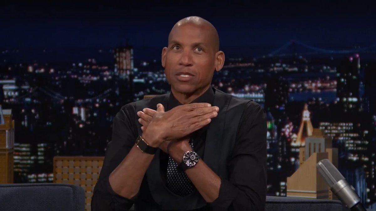 .Reggie Miller knew Tyrese Haliburton doing his choke move would “open up a can of worms” 🤣 #FallonTonight