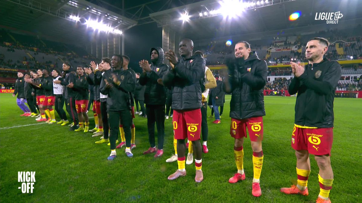 👊 𝗟𝗘𝗡𝗦 𝗟𝗘𝗔𝗗𝗘𝗥 𝗗𝗘 𝗟𝗔 𝗟𝗜𝗚𝗨𝗘 𝟭 ! Ça se fête avec les supporters !