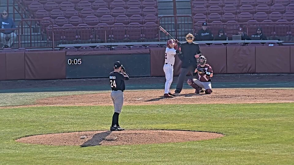 PITCH OF THE DAY Josh Gunther Cutter K Velocity: 86 MPH IVB: 8.5 In Horizontal Break: -2.4 In Spin Rate: 2360 RPMs