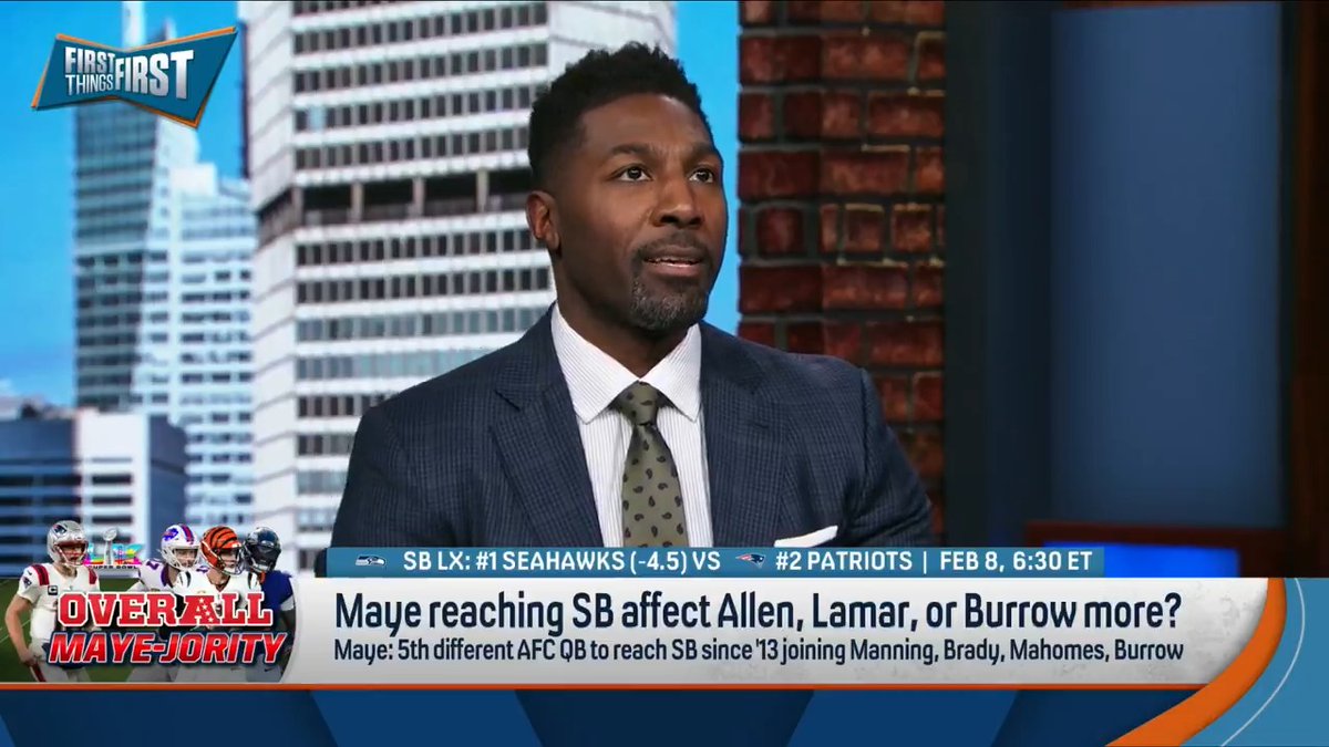 “It affects Josh Allen more. Growing up in the neighborhood and you’re the kid that you’re dominating every sport…and then there’s another family that moves into the neighborhood and they bring a kid...and you’re like oh shoot. That’s Drake Maye.” Greg Jennings explains: