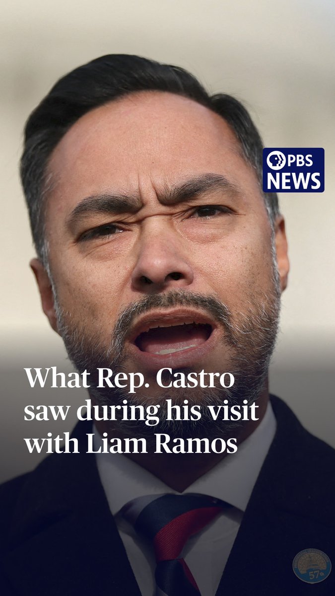 Children being held at an ICE detention center in Dilley, Texas, are “despondent and depressed,” Rep. Joaquin Castro, D-Texas, said after a visit there this week. Among the children he visited was Liam Ramos, a 5-year-old who was detained by Immigration and Customs Enforcement agents while returning to his Minneapolis-area home from school with his father. Ramos and his family entered the U.S. legally, Castro said. The case has drawn national attention, and Democrats are calling for the father and son to be released, as broader scrutiny has grown around the ICE facility in Dilley, where the pair is detained alongside other families. Detainees there say that the prison has inadequate medical care, food contaminated with worms and limited access to drinking water. “We saw the whole gamut, the whole spectrum of kids, a 9-year-old who was picked up in Austin who spent New Year's Eve getting processed into this jail,” Castro recalled. “One young girl who kept coming up to me, a little girl who was hugging my leg, asking us to help get her out of there.” “These kids are very traumatized … and the parents themselves traumatized, grappling with how to help their kids, and they can't,” he added. Geoff Bennett (Geoff Bennett) spoke with Castro (Joaquin Castro) about his visit to the facility, why Liam Ramos and his father were detained and why Castro thinks ICE should be disbanded.