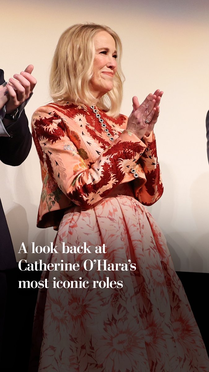 Catherine O’Hara, who died Friday, conjured up comedy wherever she went, as an at-wit’s-end mom in “Home Alone,” Moira Rose in “Schitt’s Creek” or a go-to guest star in pretty much any funny TV show in recent decades. Here are some of our favorite roles:
