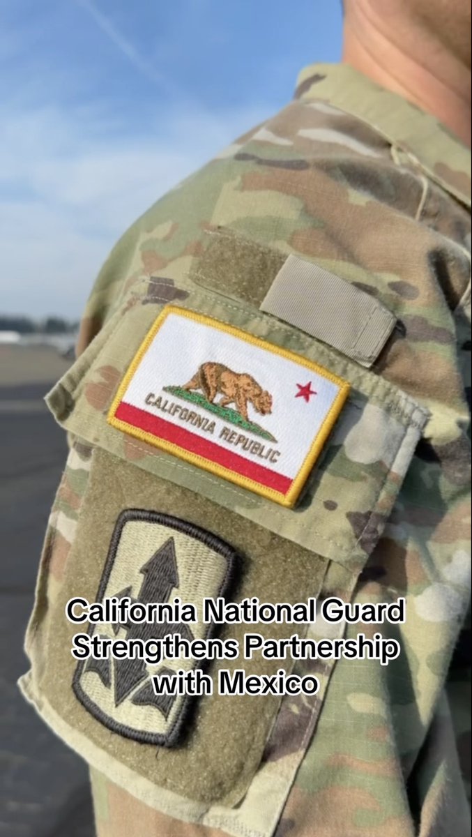 Proud to continue our military partnership with The California Military Department and Mexico’s @DefensaMX1. This week's visit to Sacramento reaffirmed and strengthened our shared commitment to regional safety, border security, and preventing transnational crime.