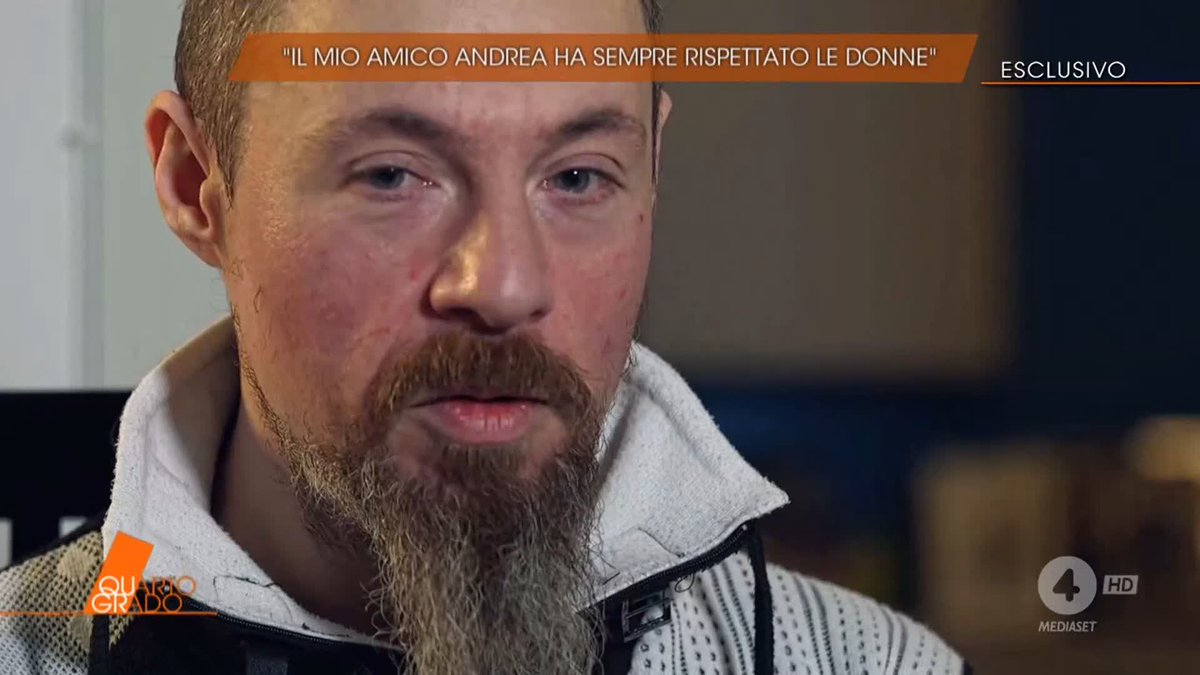«NON RICORDO MAI UN EPISODIO VIOLENTO DA PARTE DI ANDREA. È DA 20 ANNI LA STESSA PERSONA» A #Quartogrado l'intervista esclusiva a Mirko Crepaldi, un amico di Andrea Sempio