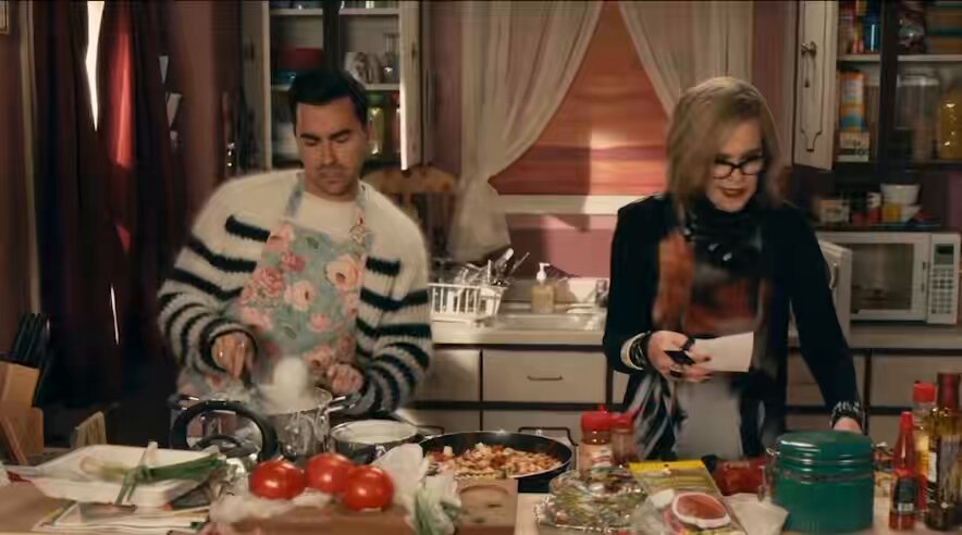 Praying Catherine O’Hara is in heaven actively not folding cheese