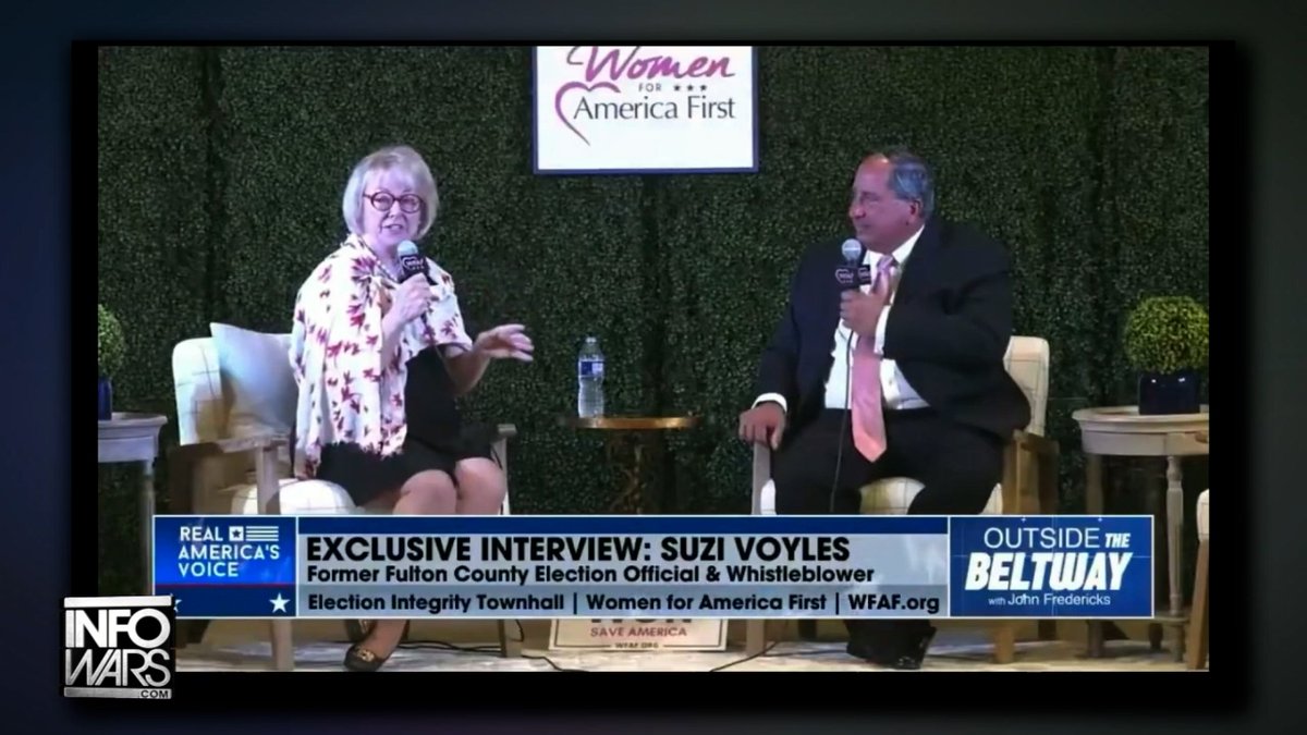 VIDEO: "These Were So Clean, They Were Pristine! I Could Tell These Had Been Printed... Every Vote On Every Side Was Exactly The Same, And They Were Obviously Preprinted Ballots... They Weren't Folded- No Crease!" 20 Year Fulton County Election Official & Whistleblower, Susan Voyles, Describes The Over 140 Thousand Ballots She Examined During The 2020 Presidential Election & Reveals Her Personal Conclusion: "I Think Some Of The Test Ballots From Prior To The Election Made Their Way To These Batches!" Patrick Byrne Responds