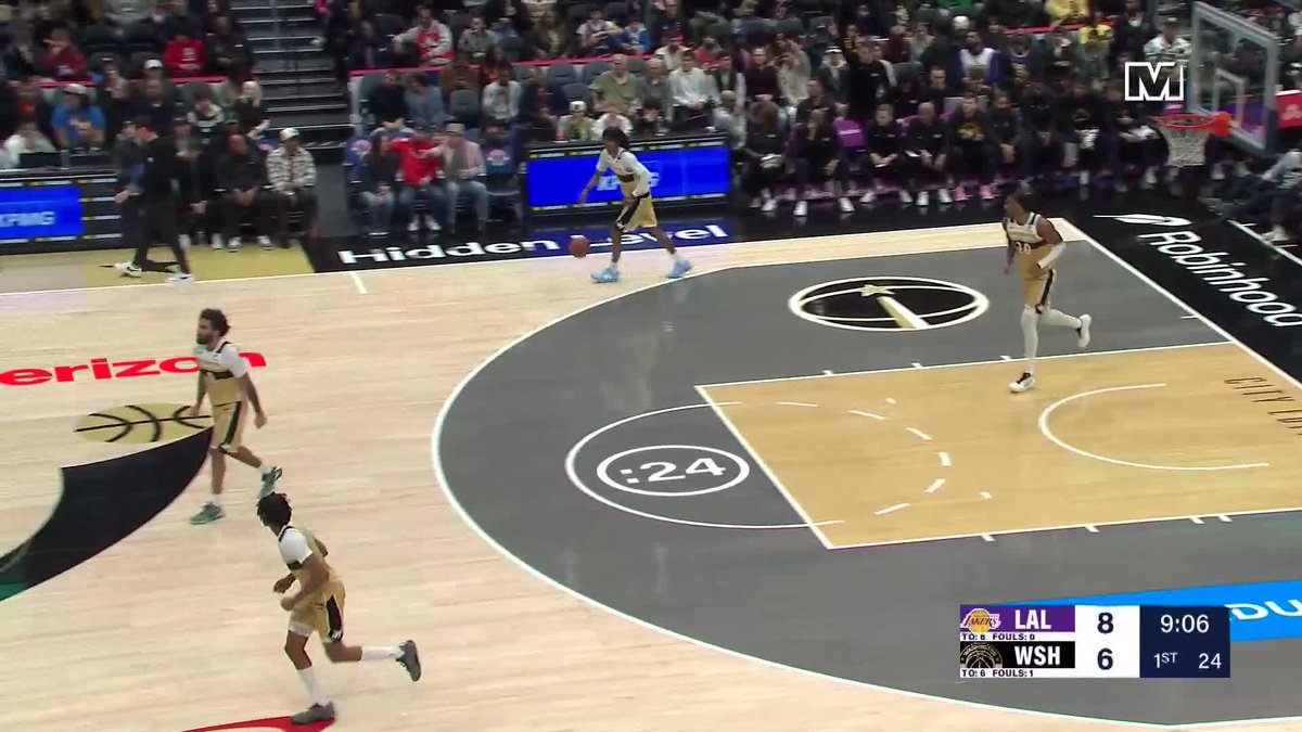 Kyshawn got LeBron on the iso, and blocked him on a drive to the basket.