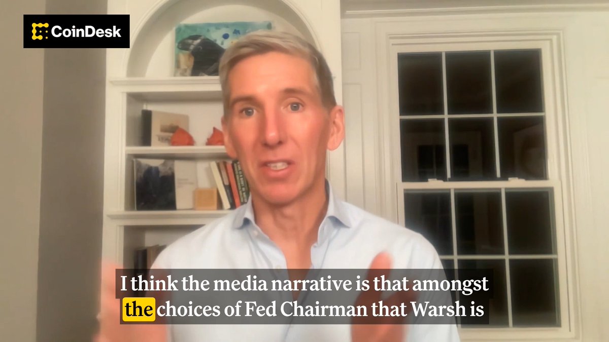 Bitwise CIO Matt Hougan: Kevin Warsh Fed pick is more dovish than media reports suggest.