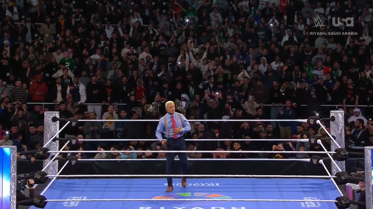 RIYADH is READY! 🔥 Cody Rhodes