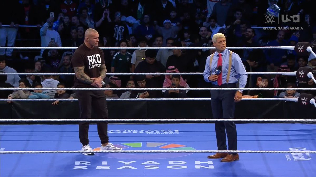 Hold that thought, Cody Rhodes! The Viper has ARRIVED 🐍 Randy Orton