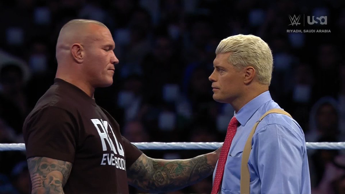 NO HESITATION! 😤 Randy Orton is ready to put it all on the line tomorrow!