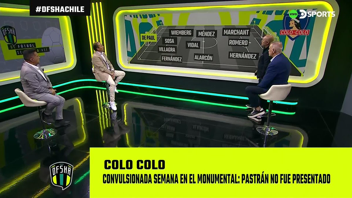 EL XI DEL CACIQUE PARA EL DEBUT โซโช โฝ Asรญ se pararรก Colo-Colo ante Deportes Limache en su estreno por la Liga de Primera 2026. ยฟHarรas algรบn cambio? #DFSHAChile