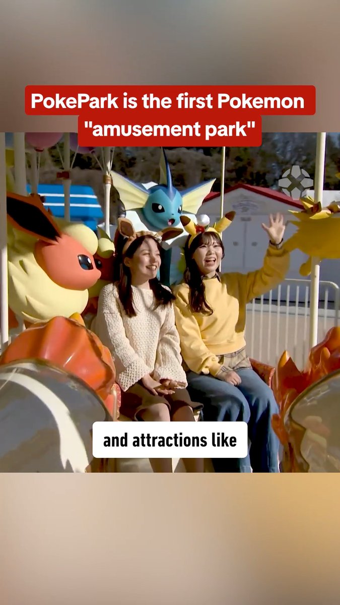 Pokemon turns 30! Here's a look at the new PokePark opening in Tokyo: