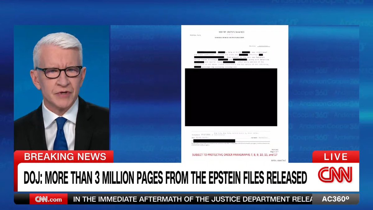 The Justice Department released more than 3 million pages of documents related to the Epstein case, but Democrats are asking why nearly half of the potential pages in the files remain withheld. "They continue to cover up the full truth," says Democratic Rep. James Walkinshaw.