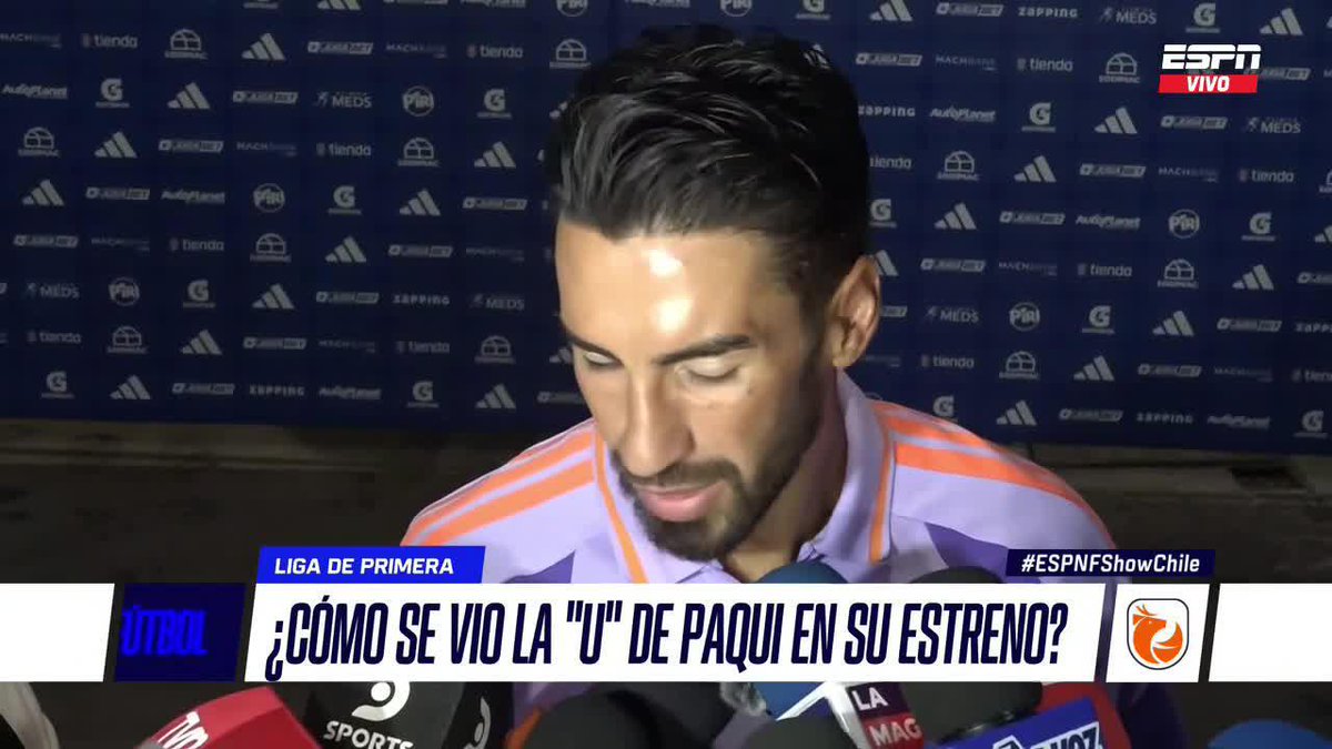 "APELAREMOS Y VEREMOS SI SE PUEDE QUITAR" Juan Martín Lucero habló sobre su expulsión ante Audax Italiano, en el debut de la U en la Liga de Primera 2026. Mira #ESPNFShowChile en el Plan Premium de #DisneyPlus