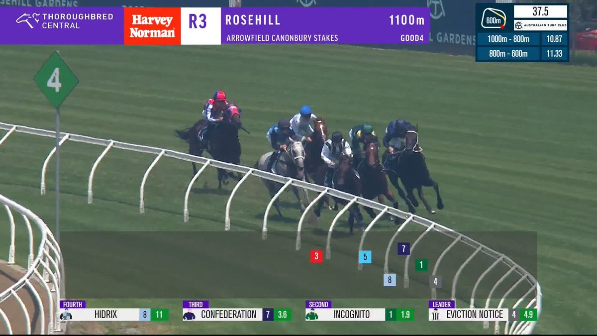 The full brother to Apocalyptic, Hidrix, claims the Canonbury! Zac Lloyd Chris Waller Racing