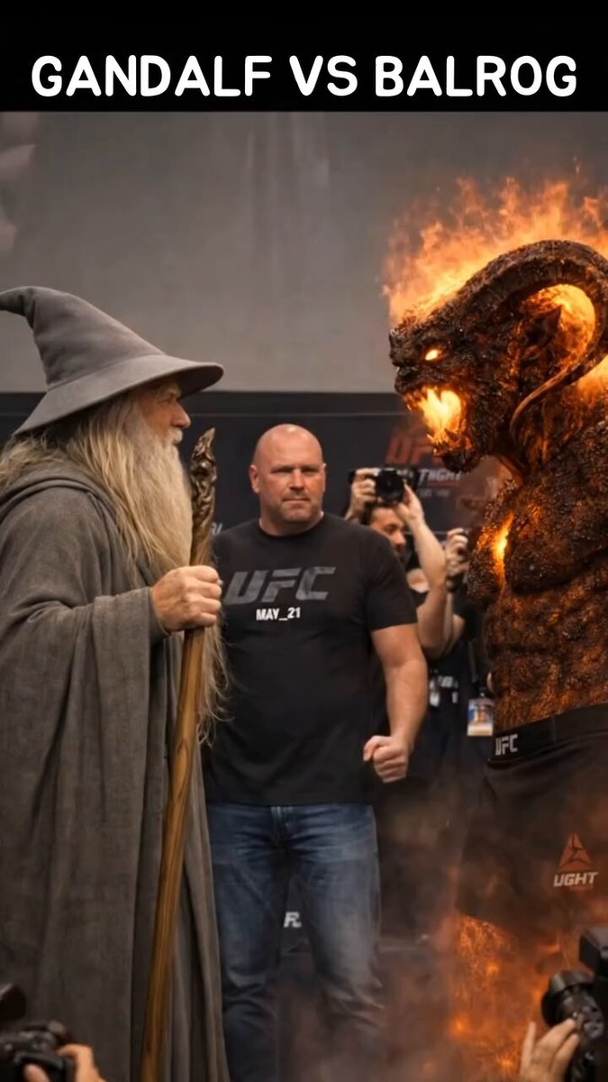 Gandalf vs Balrog round 2