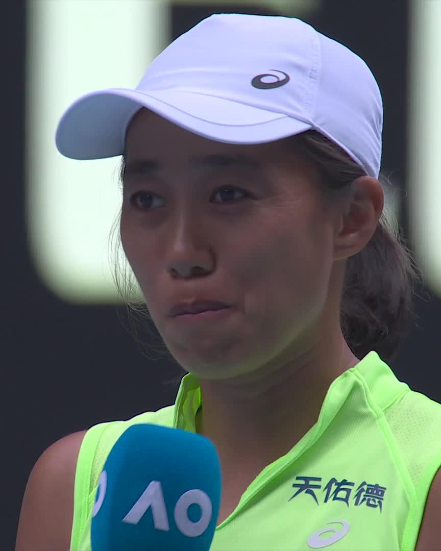 Shuai Zhang, you are a class act 👏