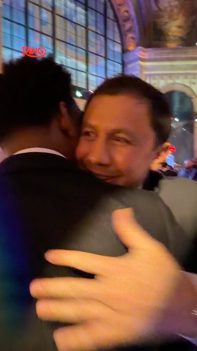 Gennady Golovkin and Daniel Jacobs reuniting at The Ring Awards 🤝 The Ring Awards 2025 | Officially Presented by @SMCMENA_ and our Bronze sponsors Red Sea Global and @Qiddiya 🏆
