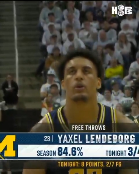 Yaxel Lendeborg on the road against No. 7 Michigan State: 26 PTS | 6-13 FG | 13 REB