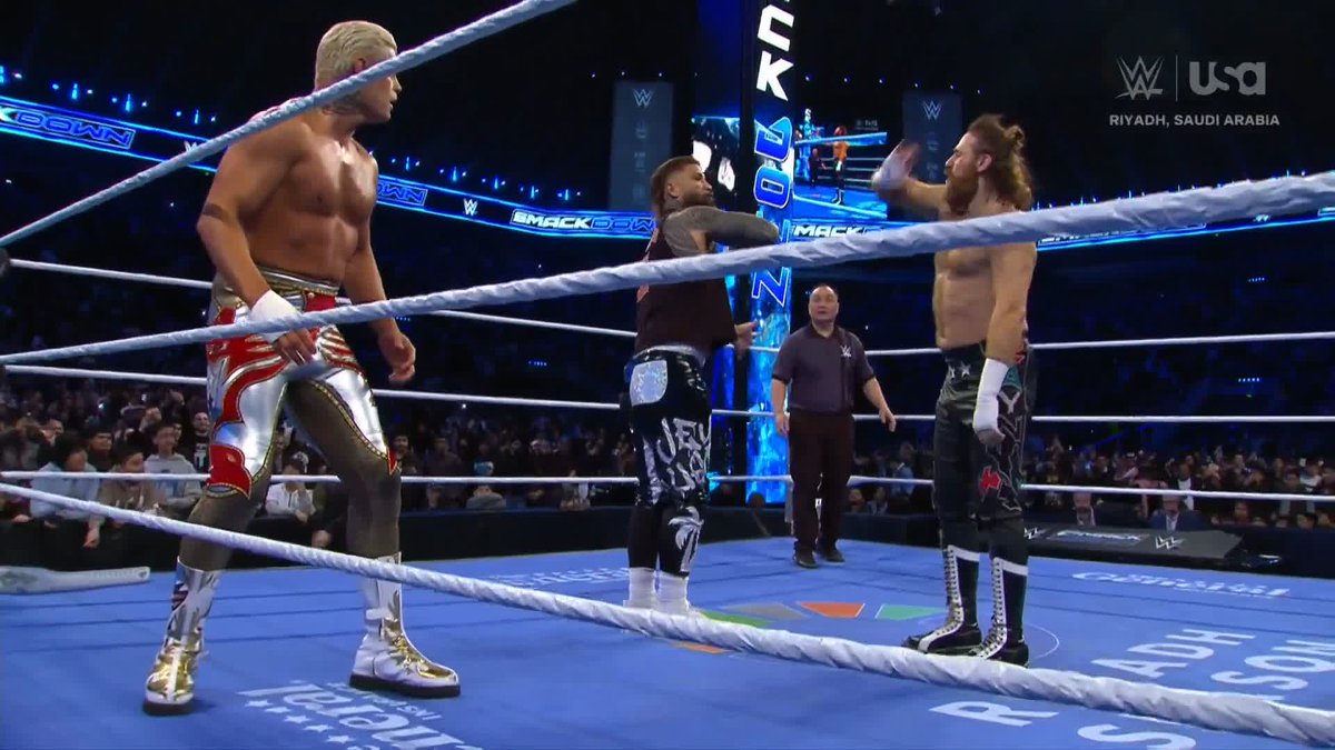 Uce 🤝 Honorary Uce Sami Zayn