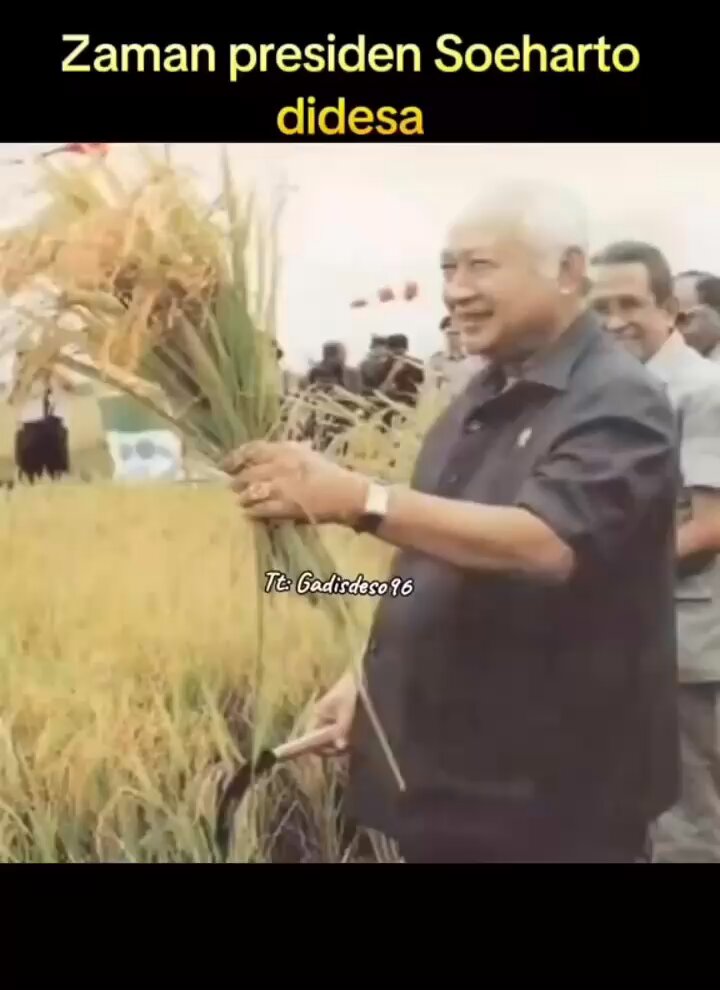 Kala itu… Bangsa Indonesia Swasembada Beras‼️ Yoiiikk… Kala itu Beneran! “Piye, Enak Jamanku, toh??”