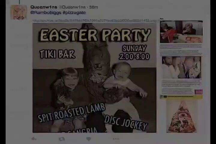 Owen Shroyer LIZ CROKIN summarizing pizzagate along with a summary by SGTreport