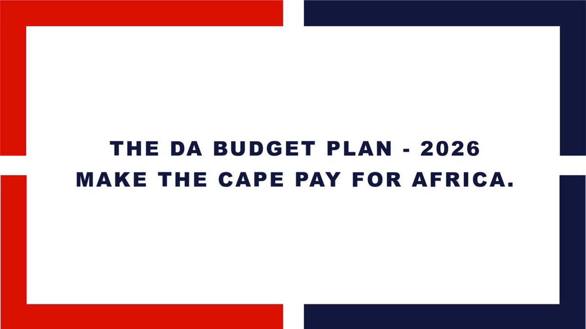 UNBELIEVABLE: The DA's new budget and open border policy will force Cape Town residents to pay for the whole of Africa! The DA policy, called "Opportunity Beyond Borders" creates a backdoor mechanism for illegal immigrants to flood into South Africa with a "90 day visa-free stay", and then remain in the country indefinitely while Home Affairs processes their application to become permanent residents and eventually voting citizens. At the same time, if the illegal immigrant claims refugee status they are then entitled to SASSA grants. Meaning South African's are now paying to subsidise illegal immigrants from across Africa, out of our own taxes, while they wait for Home Affairs to process their permanent resident application! Stop the insanity. Close the borders. #SaveTheCape #CapeIndependence