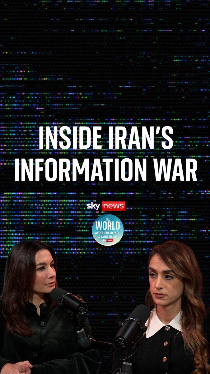 ๐งInside Iran's battle for the internet๐ง How has the regime carried out cyberwarfare during the protests? Yalda Hakim speaks to WITNESS Associate Director Mahsa Alimardani about the country's longest internet shutdown. Hear full chat here: