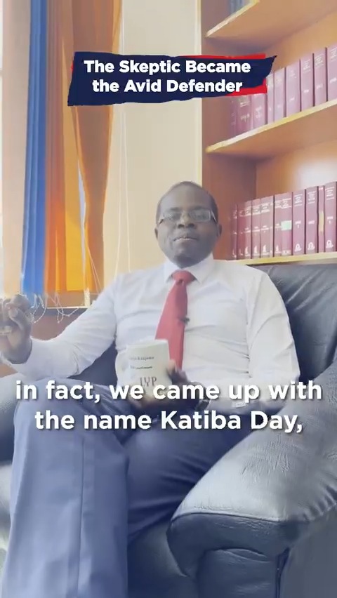 Did you know the GAVA borrowed the “Katiba Day” proclamation from us?