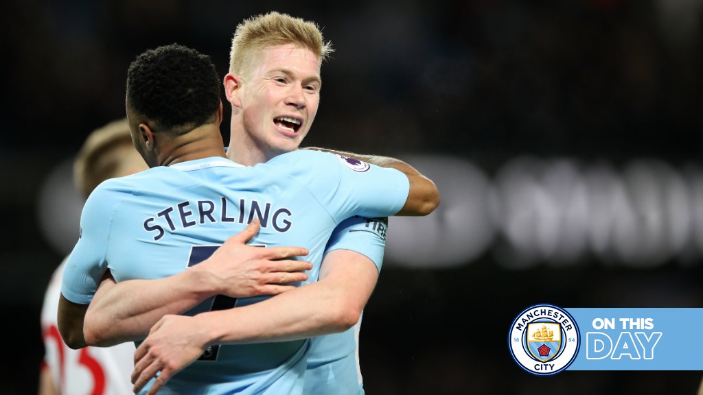 #OnThisDay: #ManCity 3-0 West Brom [2018] ⚽️ [19'] Fernandinho ⚽️ [68'] Kevin De Bruyne ⚽️ [89'] Sergio Kun Aguero