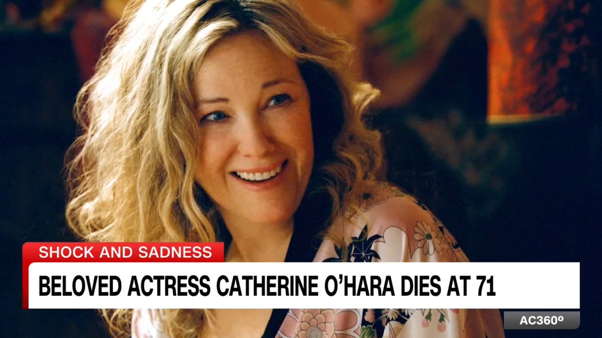 Hollywood remembers award-winning actress Catherine O'Hara, best known for "Home Alone", "Schitt’s Creek" and other roles. She died Friday at the age of 71.