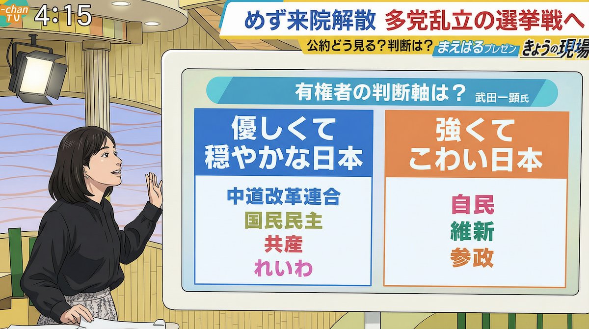 攻撃的なオールドメディアの偏向報道に物申したいラップ🎤 解散総選挙の会見からあからさまに政権批判に舵を切ってるオールドメディアに対して思うことがありましたので作りました。 ご視聴くださいませ!