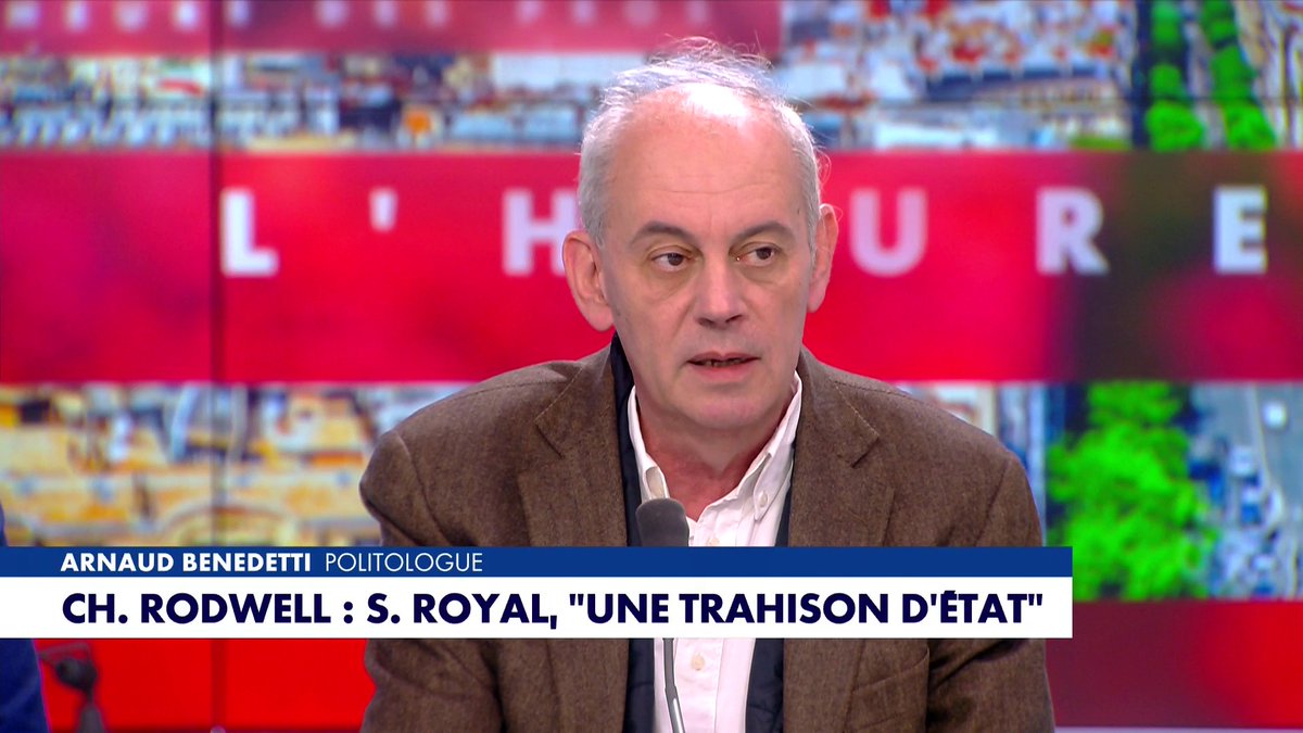 Arnaud Benedetti réagit au voyage de Ségolène Royal en Algérie : «Elle se cherche certainement une utilité dans le débat public français» dans #HDProsWE