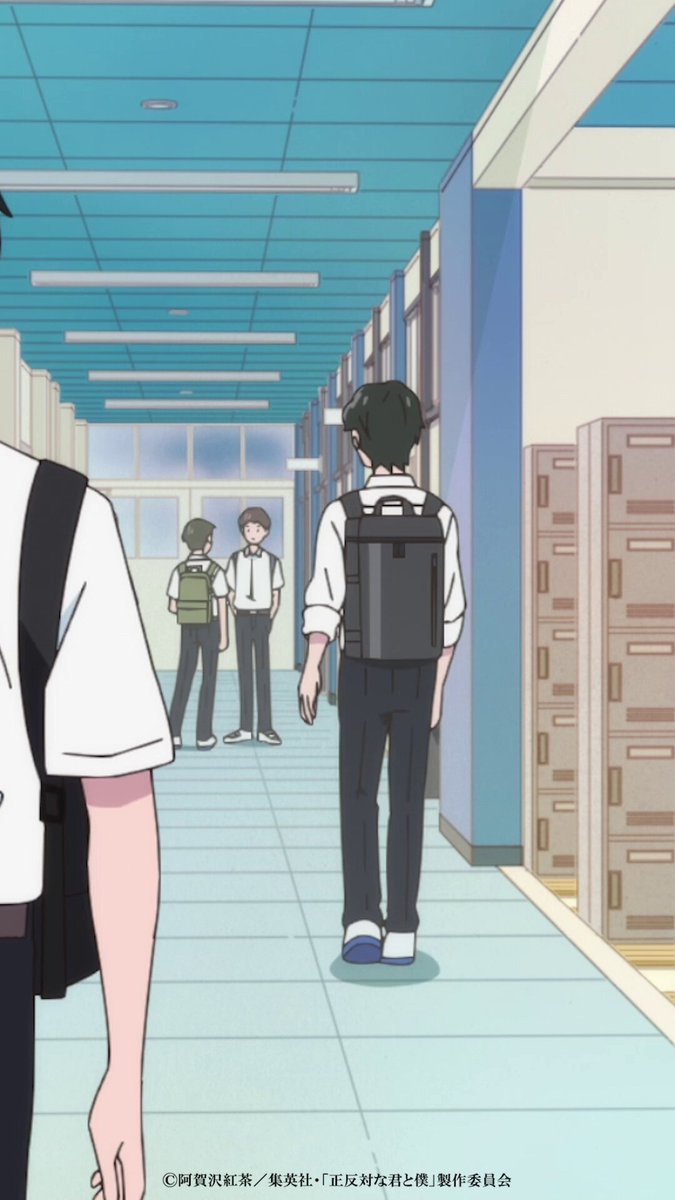 第3話『カワイイとカッコイイ』から …平くん、良い人なんだね TVアニメ「#正反対な君と僕 」 毎週日曜午後5時～放送中📺 MBS／TBS系全国28局ネットにて 配信もお見逃しなく！ 🔗