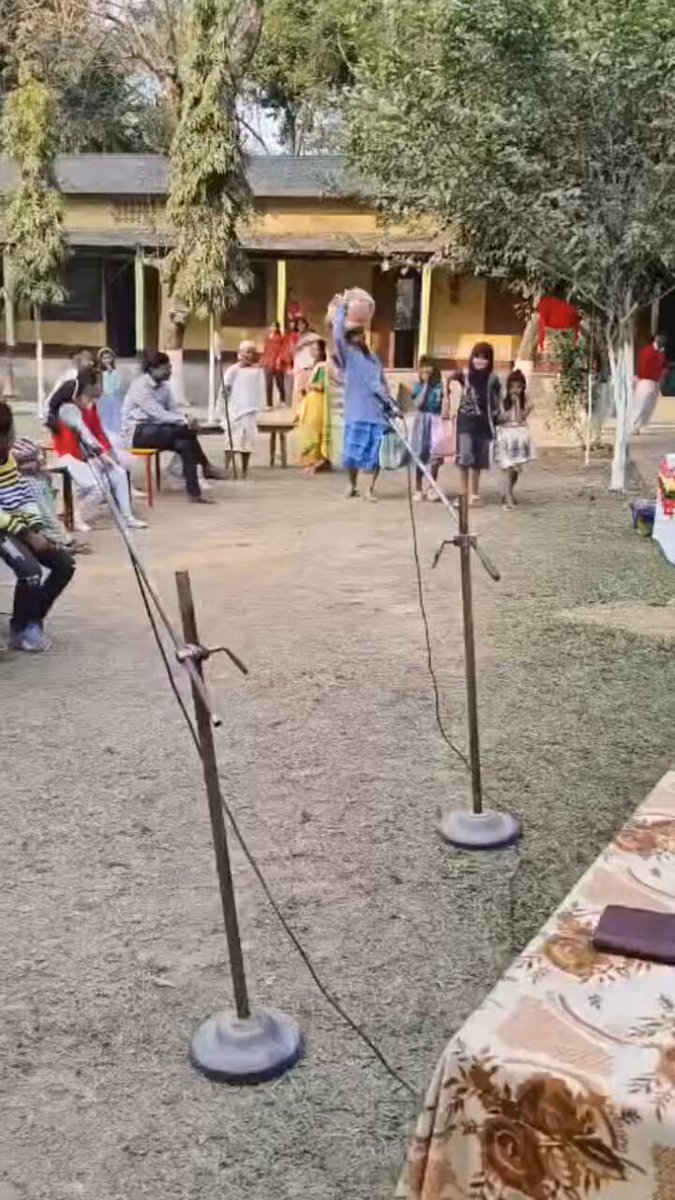 A fancy dress competition in Bangladesh that depicts their illegal entry into India.