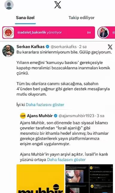 FETÖ etkileşim ağının merkezindeki hesaplardan Ajans Muhbir’e destek. Harita ilginçleşiyor. - Ajans Muhbir / İsrail’e destek veriyor. - Ümit Özdağ - Zafer Partisi - FETÖ etkileşim ağı