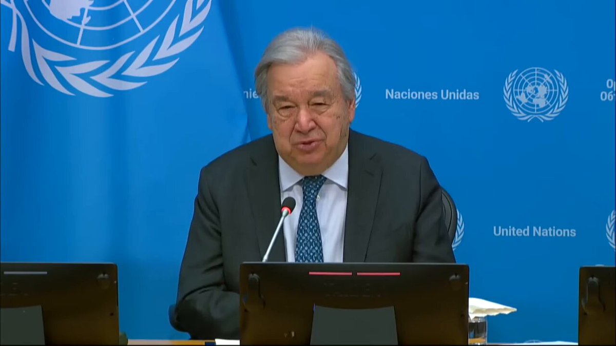 Under the guise of averting "climate catastrophe", UN chief António Guterres demands a "transition from fossil fuels to renewables" within the next decade. "Every action that heats the planet triggers a ferocious reaction—storms, wildfires, hurricanes, droughts, rising seas."