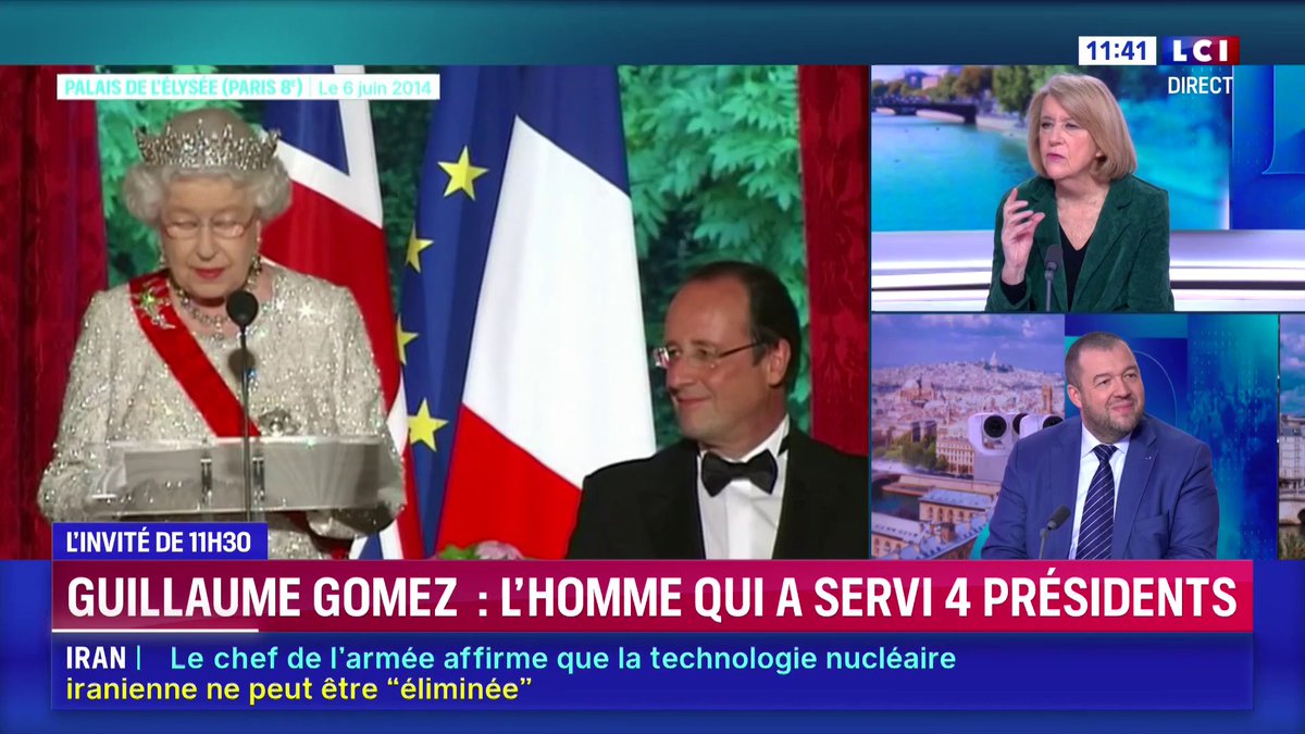 Guillaume Gomez : l’homme qui a servi 4 présidents ! 🗣️ « La reine d’Angleterre n’est pas un chef d’État comme les autres. J’ai eu la chance aussi d'être reçu à Buckingham, de la rencontrer dans un moment plus intime », raconte l’ancien chef des cuisines de l’Élysée