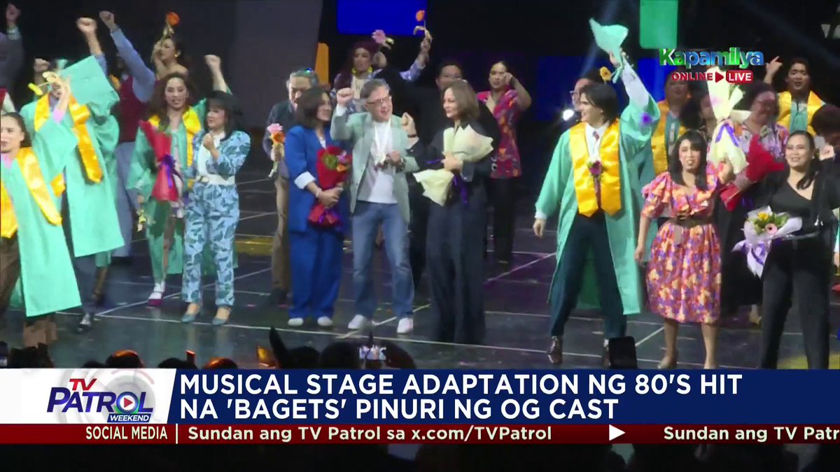 Aprubado ng OG cast ng 80s hit na "Bagets" ang "Bagets: The Musical." Ikinuwento naman ni KD Estrada ang kaniyang karanasan habang proud moment kay Aga Muhlach ang performance ng anak na si Andres bilang Adie.