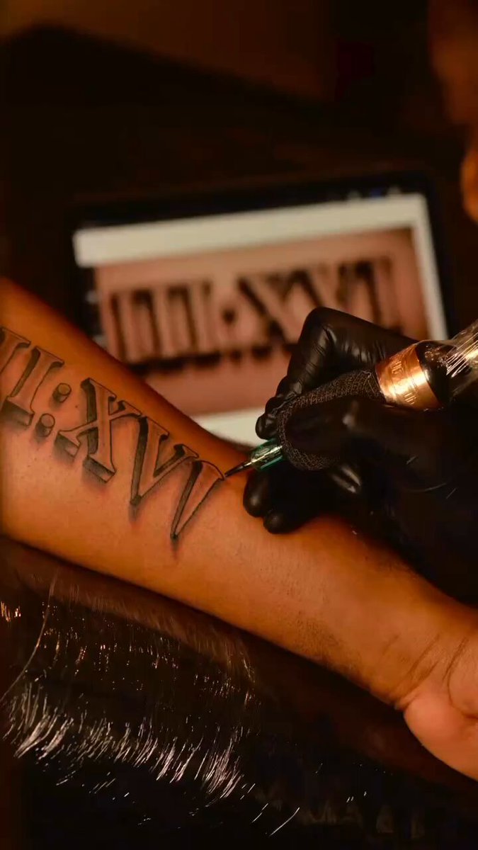 Nigerian pastor Kingsley Okonkwo got people talking after getting a tattoo on his arm.