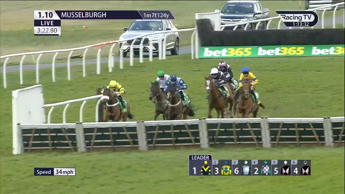 Well it was all happening there, wasn't it? ๐คฏ ๐๐๐๐ ๐ ๐๐ฅ๐ฎ๐ฌ๐ก (11-2) flies home on the dash to the line for the bet365 Scottish Triumph Hurdle Musselburgh Racecourse ๐ Dan Skelton Racing | Me