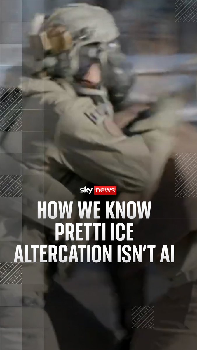 OSINT producer Annoa Abekah-Mensah explains why the footage showing a clash with federal agents in Minneapolis is not AI.⁠ ⁠ The footage was taken 11 days before Alex Pretti was shot dead.⁠