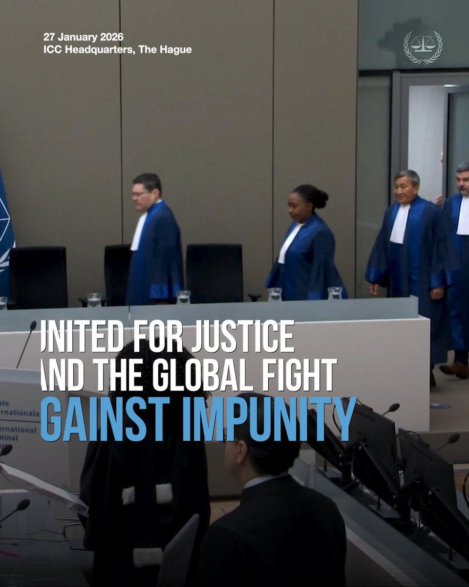 🎥 Opening of the #ICC #judicialyear 2026. Learn more ➡